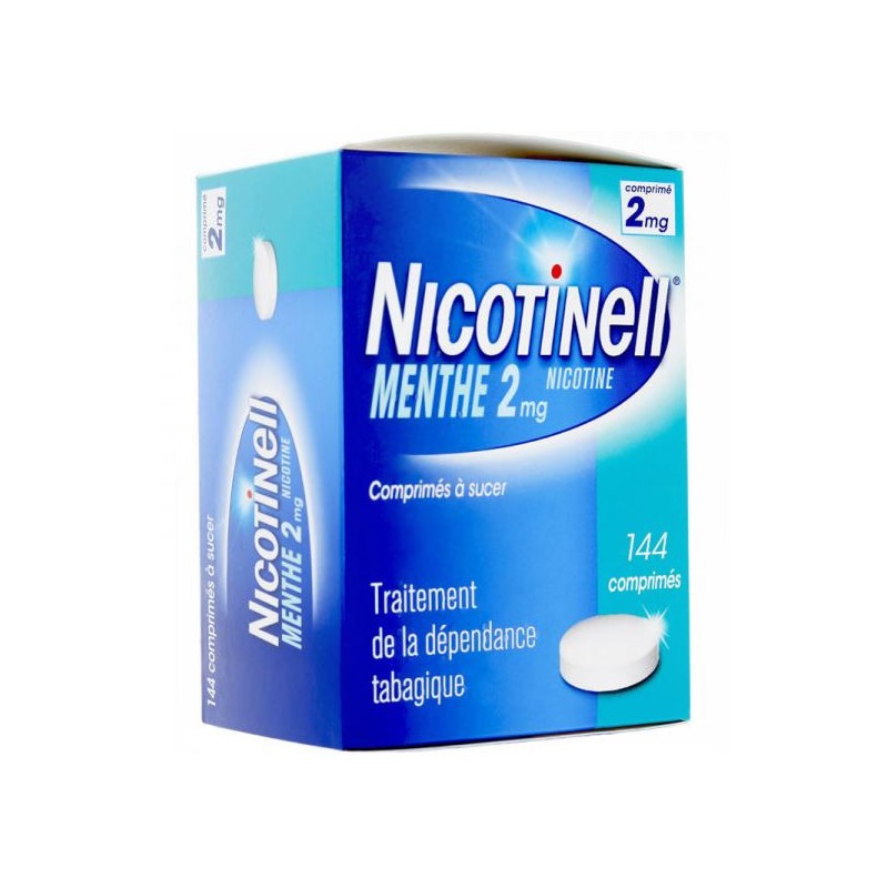 Nicotinell Menthe 2mg Comprimés à Sucer, Boite de 144