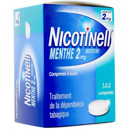 Nicotinell Menthe 2mg Comprimés à Sucer, Boite de 144