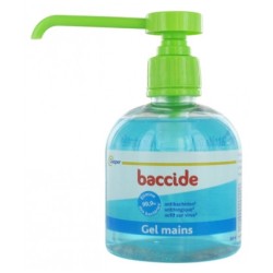 Cooper: Baccide – Antibacterial No-Rinse Hand-Sanitising Gel – 300ml dispenser Baccide