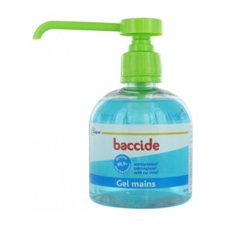 Cooper: Baccide – Antibacterial No-Rinse Hand-Sanitising Gel – 300ml dispenser Baccide