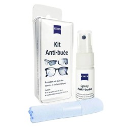 Zeiss Kit anti-Buée 15 ml + Lingette Microfibre