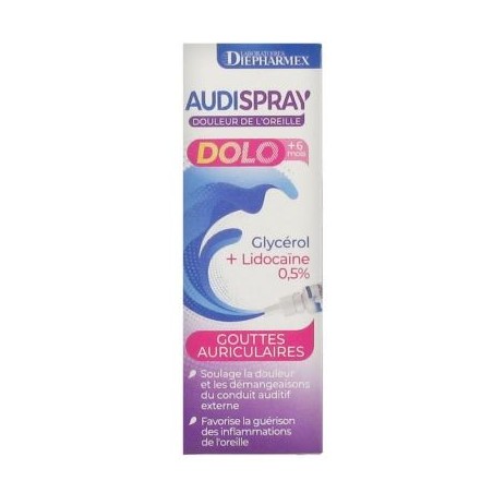 audispray DOLO ear pain + 6 months ear drops 7g
