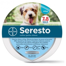 Seresto Anti-Fleas and Ticks Collar for  Small Dogs, Bayer,  8 Months of Protection
