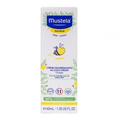 Nourishing Cream - Cold Cream - Face - Dry Skin - Mustela - 40 ml