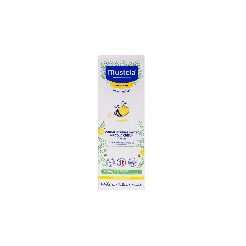 Nourishing Cream - Cold Cream - Face - Dry Skin - Mustela - 40 ml