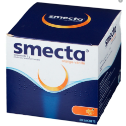 Smecta Diosmectite 3g, Diarrhoea - 60 packets Ipsen
