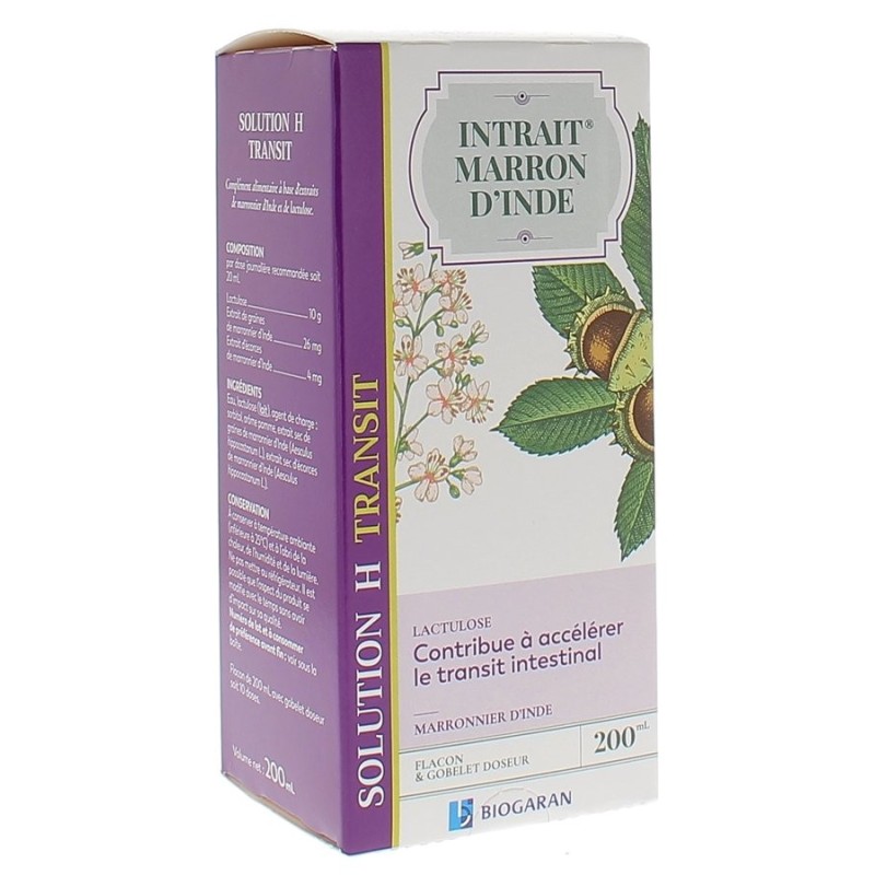 Intrait Marron D'Inde Solution H - Transit - 200 ml