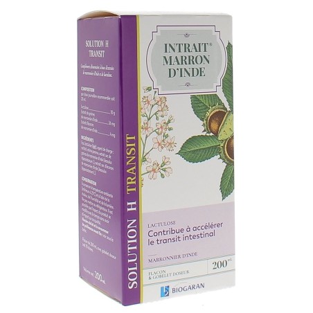 Intrait Marron D'Inde Solution H - Transit - 200 ml