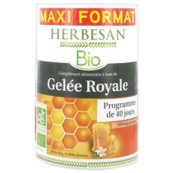 Herbesan Bio - Gelée Royale - Maxi Format - 40 jours - Herbesan