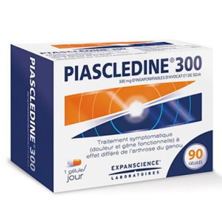 Piascledine 300 - Symptomatic Treatment of Osteoarthritis - Avocado and Soya Oils - 90 Capsules
