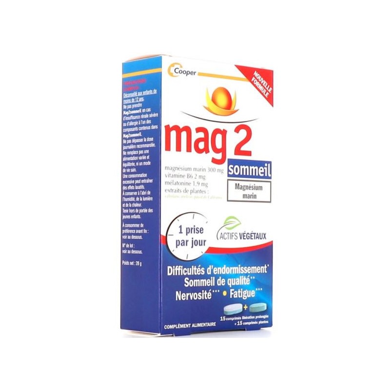 Mag 2 Sommeil, Difficultés d'endormissement moncoinsante.com