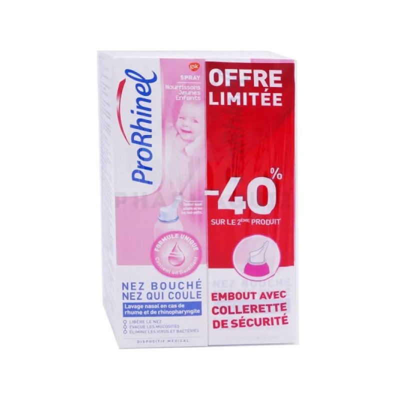 Prorhinel Nasal Solution Infant Young Child, 2 x 100 ml