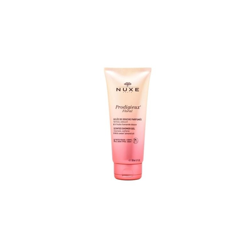 la gelée de douche parfumée prodigieux floral nuxe tube 200ml