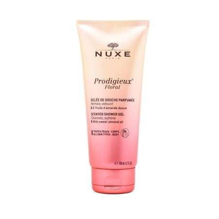 nuxe floral prodigious scented shower jelly 200ml tube