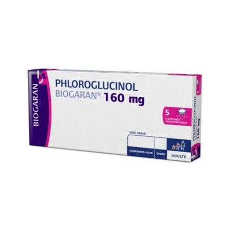 Phloroglucinol 160 mg Biogaran - 5 Comprimés Orodispersibles