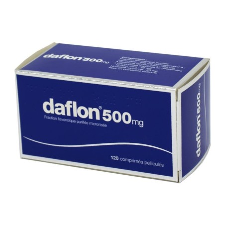 Daflon 500 mg – for poor venous circulation and haemorrhoids – 120 Tablets