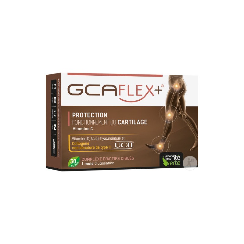GCAFLEX + - Joint Strength and Mobility - Green Health - 30 Capsules