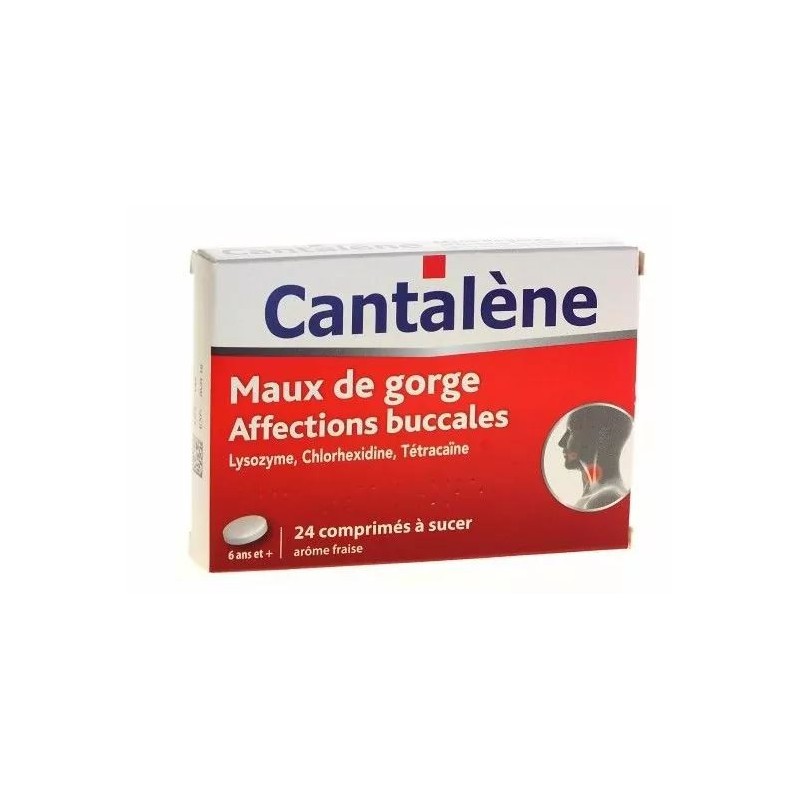 Cantalène Sore throat 24 tablets