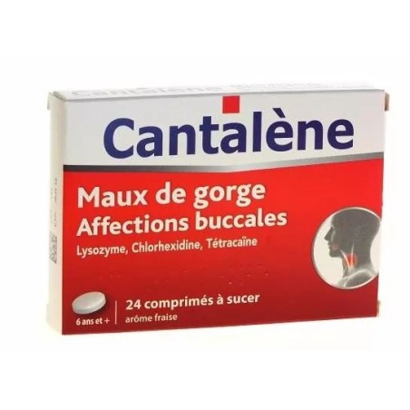 Cantalène Sore throat 24 tablets