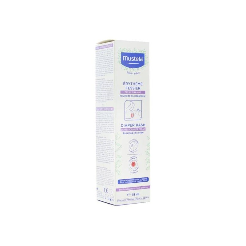 Mustela Spray Change - Erythème Fessier - 75 ml