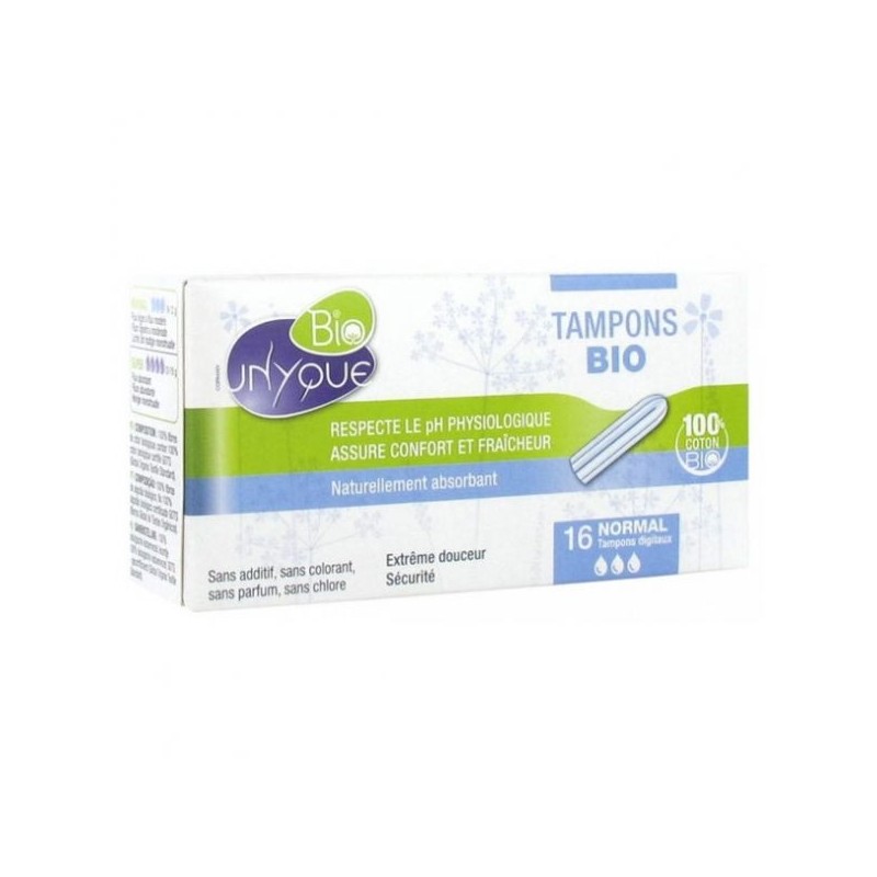 Unyque Bio - Normal - 16 Tampons