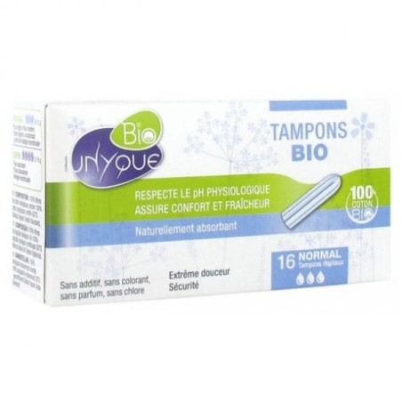 Unyque Bio - Normal - 16 Tampons