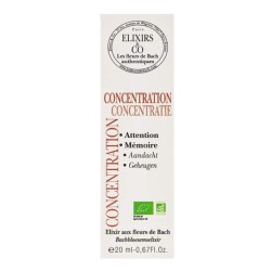 Bach Flower Remedies Concentration - Elixirs & Co - 20mL