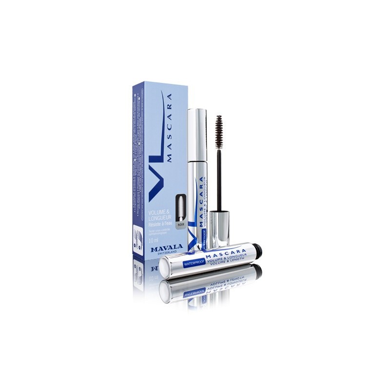 Volume & Length Cream Mascara - Black- Mavala - 10 ml