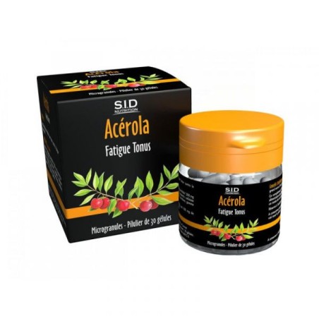 Fatigue Tone - Acérola - S.I.D. Nutrition - 30 Tablets