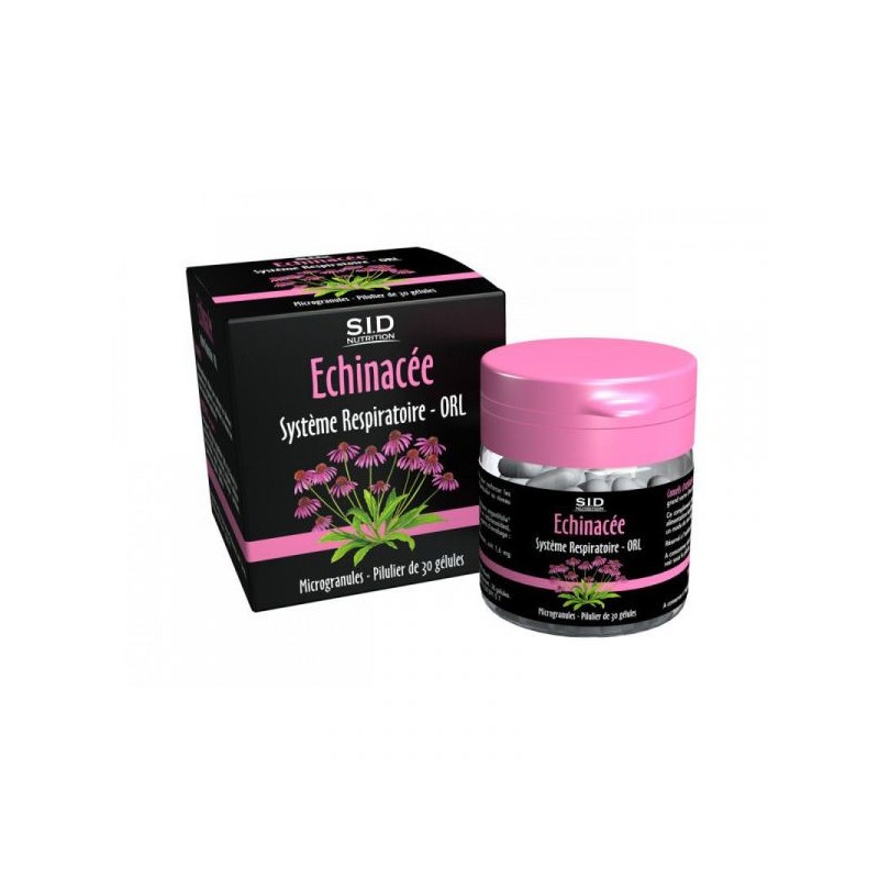 Respiratory System - ORL - Echinacea - S.I.D. Nutrition - 30 Tablets