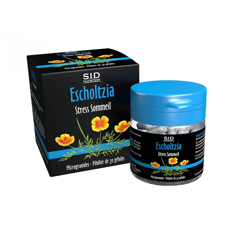 Stress Sleep - Escholtzia - S.I.D. Nutrition - 30 Tablets