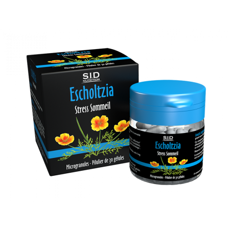 Stress Sleep - Escholtzia - S.I.D. Nutrition - 30 Tablets