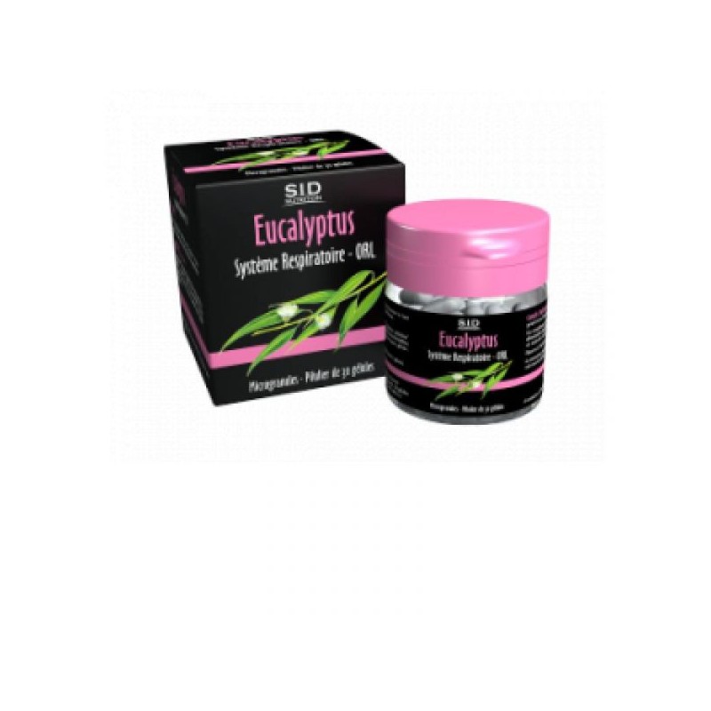 Système Respiratoire - ORL - Eucalyptus - S.I.D. Nutrition - 30 Comprimés