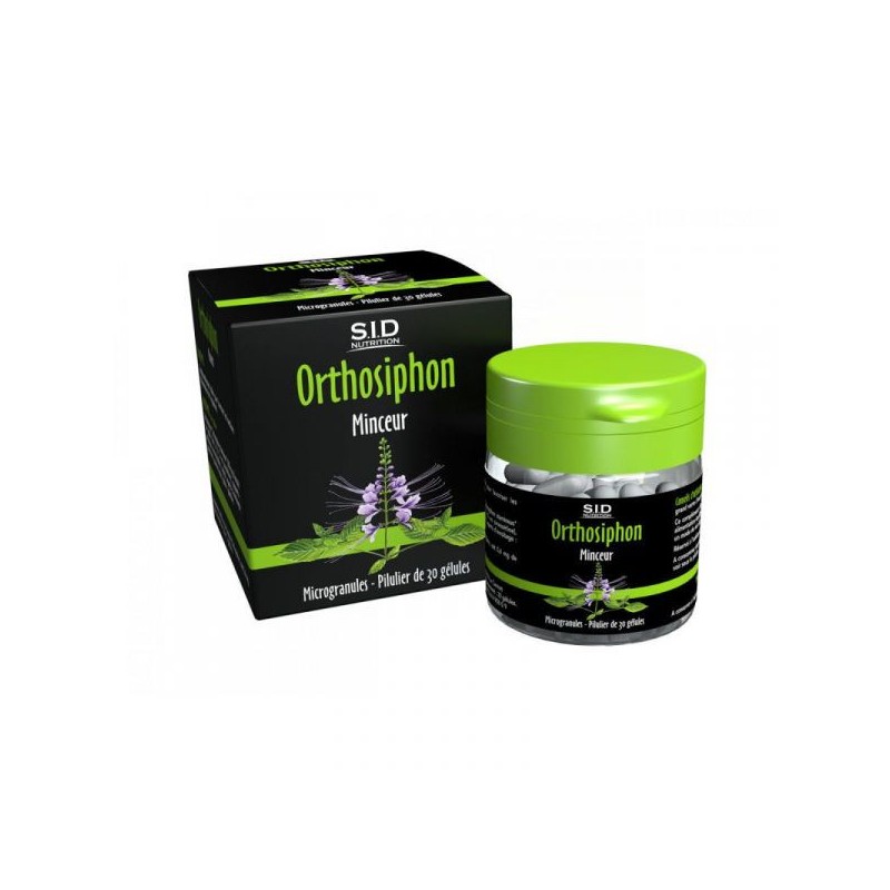 Minceur - Orthosiphon - S.I.D. Nutrition - 30 Comprimés