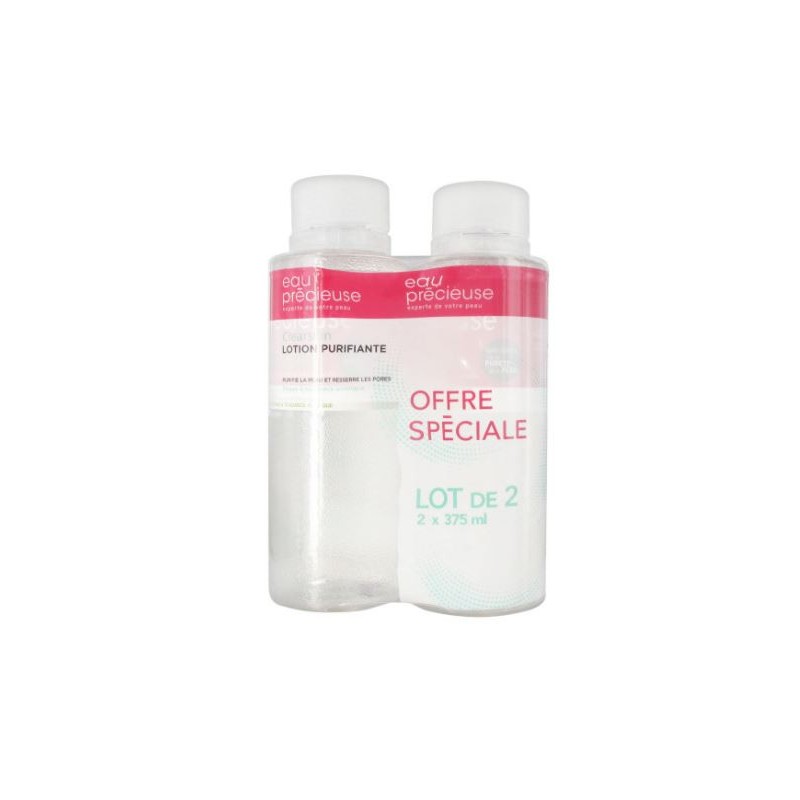 Precious Water - Purifying Lotion - set of 2 x 375ml