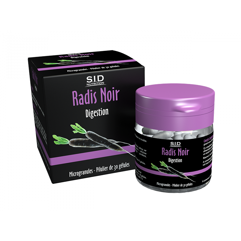 Digestion - Black Radish - S.I.D. Nutrition - 30 Tablets
