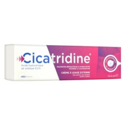 Crème Réparatrice & Hydratante - Acide Hyaluronique - Cicatridine - 30g