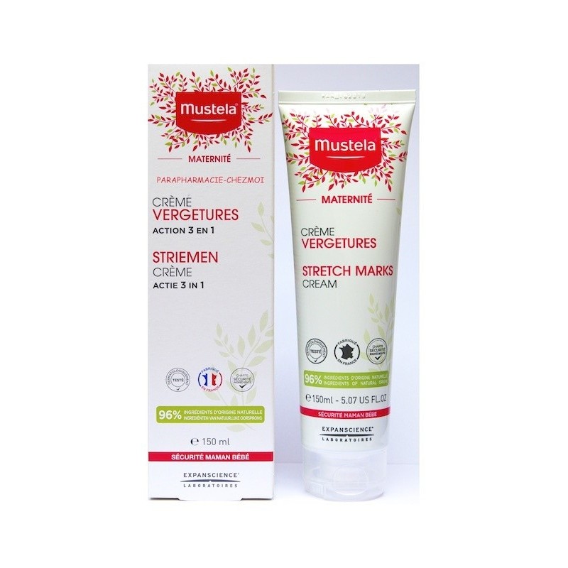 Mustela Maternity Stretch Mark Cream, 3 in 1 action, 150ml