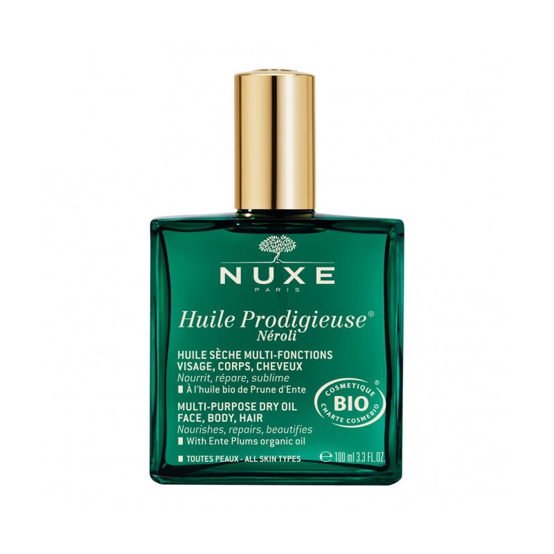 Huile Prodigieuse - Néroli - Huile Sèche Multi-Fonctions - Nuxe Bio - 100ml