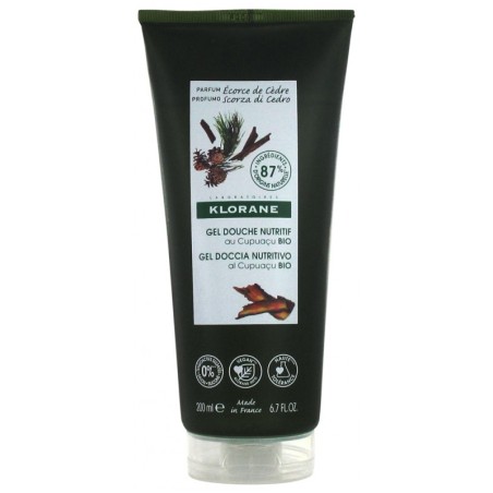 Gel Douche Nutritif - Ecorce de Cèdre - Klorane - 200ml