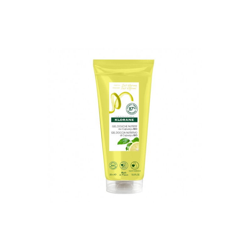 Gel Douche Nutritif - Zeste d'Agrumes - Klorane - 200ml