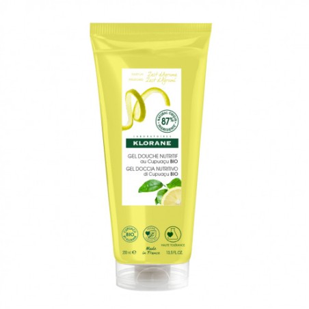 Gel Douche Nutritif - Zeste d'Agrumes - Klorane - 200ml