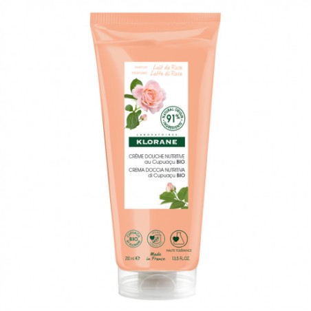 Gel Douche Nutritif - Lait de Rose - Klorane - 200ml
