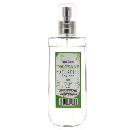 Fresh Natural Eau de Cologne - Tolosane - 200ml Estipharm