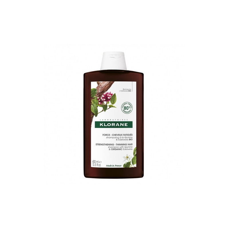 Shampoing à la Quinine - Chute de Cheveux - Klorane - 400 ml