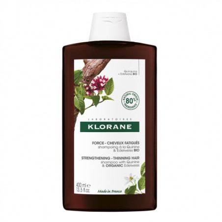 Quinine Shampoo - Hair Loss - Klorane - 400 ml