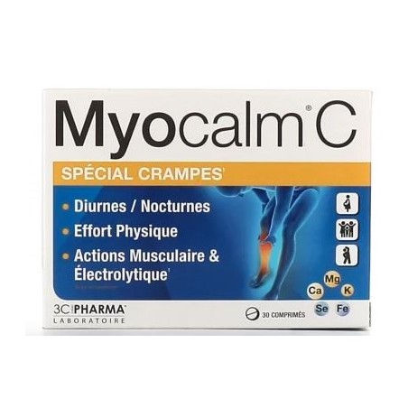 Myocalm C - Special Cramps - 3 Oaks - 30 Tablets