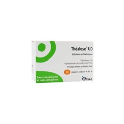 Théalose UD - Protège, Hydrate et Lubrifie la Surface Oculaire - Thea - 30 Unidoses de 0,4ml