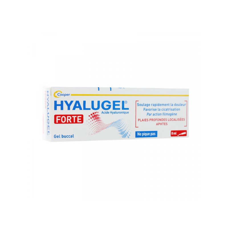 Gel Buccal - Hyalugel - Forte - Acide Hyaluronique - 8ml