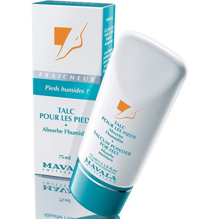 Talc pour les Pieds - Pieds Humides - Mavala - 50g